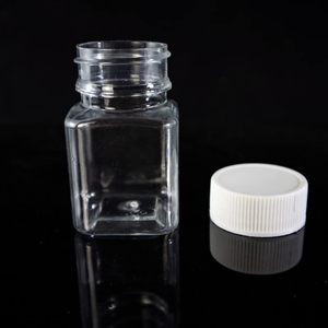 Vente en gros de flacons en plastique noirs vides de 120 ml pour médicaments, compléments alimentaires, capsules, avec bouchon à vis et impression sérigraphique - Product Image 4