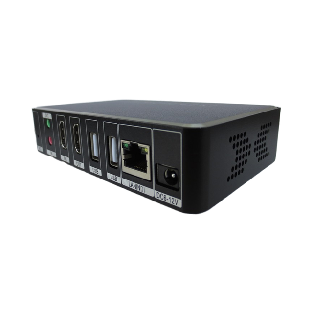 4K NDI Video Decoder and RTMP H265 IP Encoder Essential Live Streaming Equipment for Radio & TV Broadcasting