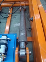 Anpassbare stationäre hydraulische Scherenhebebühne für vertikale Hebearbeiten