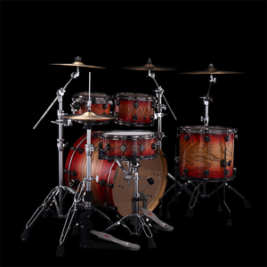 Batterie de jazz Du Du Shelf Medicine Series, cinq fûts, trois cymbales, en érable, réglable, robuste, fabriquée en Chine - Product Image 6