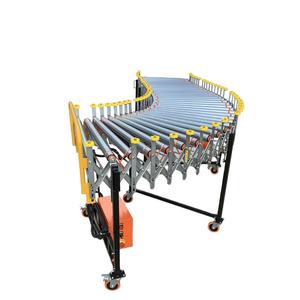 Ağır yük taşımacılığı için kayış tahrikli motorlu konveyörler motorlu esnek otomatik genişletilebilir makaralı konveyör - Product Image 2