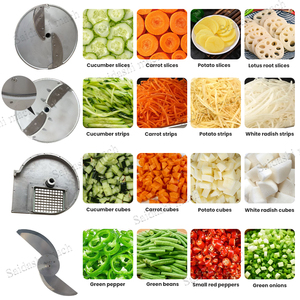 Machine de dé<span class=keywords><strong>coupe</strong></span> commerciale automatique grande capacité pour <span class=keywords><strong>légumes</strong></span>, fruits, gingembre, pommes de terre, oignons, <span class=keywords><strong>coupe</strong></span> <span class=keywords><strong>en</strong></span> <span class=keywords><strong>dés</strong></span> et <span class=keywords><strong>en</strong></span> cubes - Product Image 2