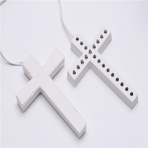 220v la decoración de la Iglesia blanco iluminación led luces de hadas de uso para cementerio led <span class=keywords><strong>Cruz</strong></span> luz 21leds - Product Image 1