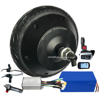 6.5 "24v 6.5 pouces moteur de moyeu électrique double 6.5 pouces moteur de moyeu pour Scooter fauteuil roulant Robot chariot chariot monocycle
