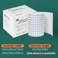 Pansement chirurgical hypoallergénique, élastique, respirant, en tissu non tissé spunlace, simple face, pour fixation de pansements, bande médicale