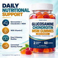 Gummies de Glucosamine, Chondroïtine et MSM de Qualité Supérieure à Prix de Gros OEM/ODM – Complément pour le Soutien Articulaire et la Santé des Articulations