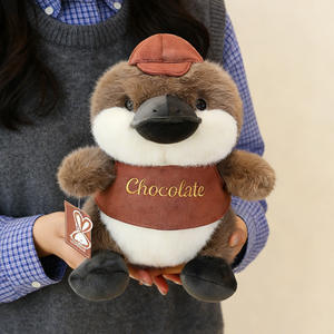 Joli canard Maillard, peluche en coton biologique super doux, coton PP, jouet en peluche, poupée, coussin, compagnon <span class=keywords><strong>de</strong></span> sommeil pour enfants, cadeau d'anniversaire - Product Image 3