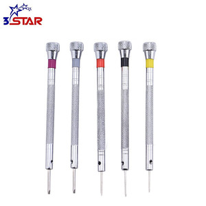 Set di cacciaviti di precisione per gioielli con 5 lame di ricambio extra per riparazione di orologi, riparazione di occhiali, lavori di gioielleria, elettronica - Product Image 1