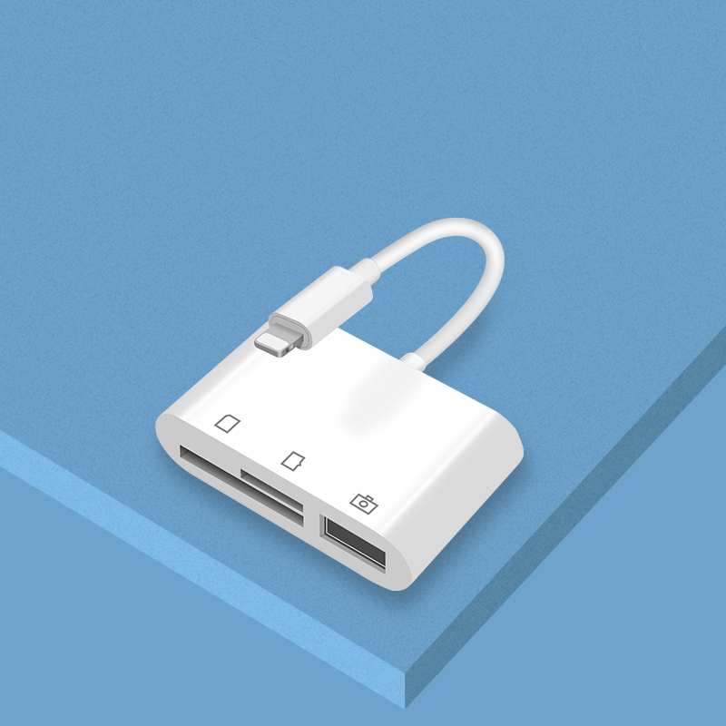 2020 новейшая Заводская распродажа всемер различных серий Otg Micro Card Reader для Apple Ipad