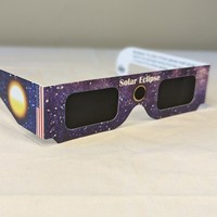 Lunettes d'éclipse certifiées 2026 Lunettes d'éclipse en papier cartonné Lunettes de diffraction Toutes les éclipses solaires Lunettes de fête de feux d'artifice Lunettes de rave