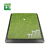 Tapis d'entraînement de golf personnalisé, pliable, résistant aux chocs, portable, en gazon synthétique, pour usage intérieur à domicile
