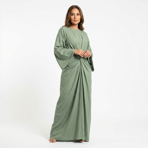 Robe Abaya Musulmane Modeste Personnalisée 2026 – Robe Longue Respirante d'Été pour Femmes Musulmanes - Product Image 1