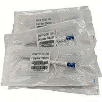 Microchip implantable multi-tailles, seringue, étiquette sous-cutanée, puce EM4305 8 Ko, fréquence 134,2 KHz, injection RFID, étiquette animale