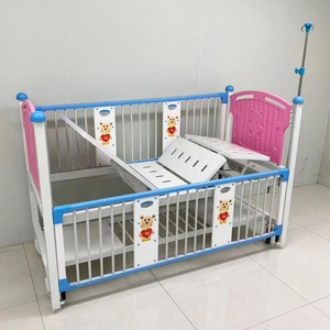 Cuna de <span class=keywords><strong>Hospital</strong></span> Pediátrica para Bebés, Cama Móvil para Recién Nacidos con Barandas, para Uso en Maternidad - Product Image 3