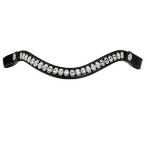 Bandeau de tête en cuir 100% personnalisé par un designer, magnifiquement rembourré et doux pour l'équitation en plein air. - Product Image 2