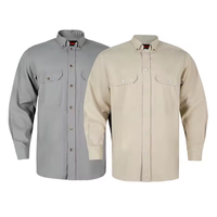 Usine 100% coton vêtements de travail chemise de fonction de soudage