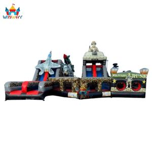 Nouveau design 2025 : Parcours d'obstacles gonflable en forme d'avion pour adultes – Matériau PVC écologique, taille personnalisable - Product Image 6