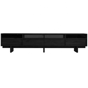 Meuble TV Rétro Style Vintage Antique et Table Basse en Bois Massif – Combinaison Idéale pour Salon Moderne, Appartement ou Style Ferme - Product Image 5