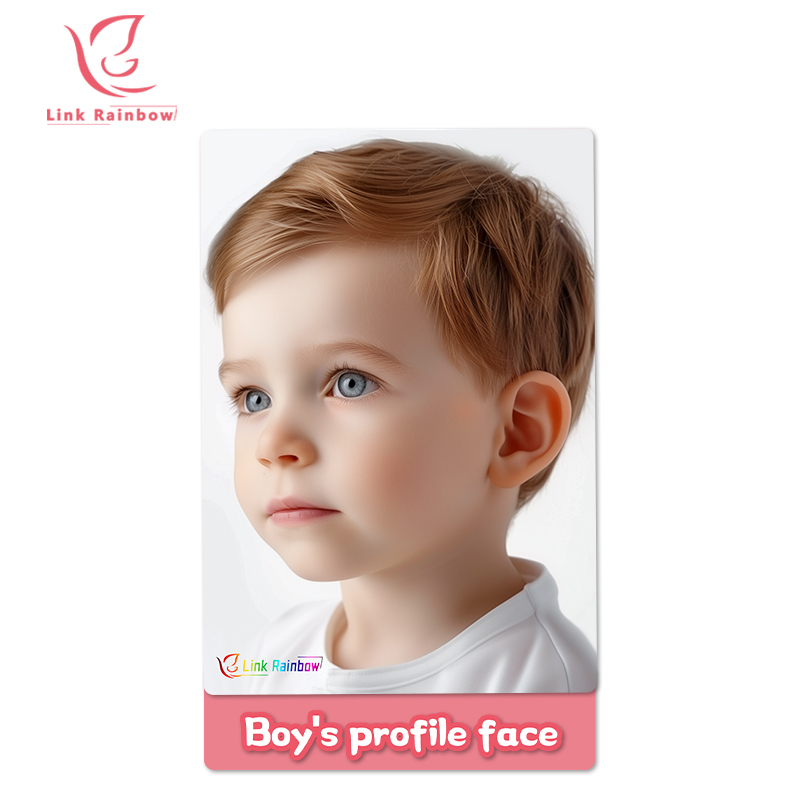 Boy's side face