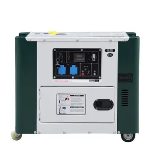 Generator Tenaga Diesel 5000W Pendingin Udara Senyap