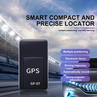 Mini traceur GPS portable sans fil 2025 avec aimants intégrés, cartes en temps réel, alarme SOS, anti-perte, commande vocale pour enfant, vélo, voiture, 1 an