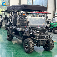 Voiture de golf tout-terrain haute performance Robetaa 6 places, voiturettes de golf chinoises, buggy de golf surélevé motorisé