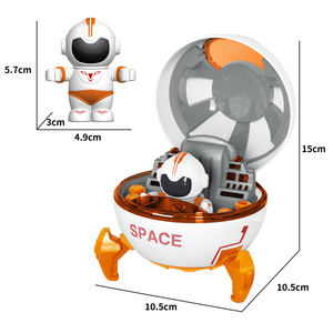 Jouets éducatifs pour enfants, modèle spatial B/O, lumière musicale, astronaute, interaction parent-enfant, vaisseaux spatiaux électriques - Product Image 3