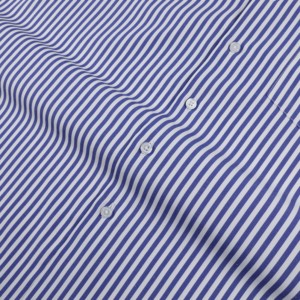 <span class=keywords><strong>Chemise</strong></span> à rayures bleues personnalisée tendance, boutonnée, manches longues, col carré <span class=keywords><strong>pour</strong></span> <span class=keywords><strong>homme</strong></span>, <span class=keywords><strong>chemise</strong></span> brodée avec logo personnalisé - Product Image 5