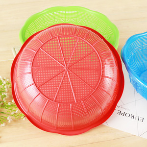 Cestas para arroz, cestas para lavar verduras, coladores, cestas para lavar arroz con bordes decorativos, artículos pequeños a precio de un dólar. - Product Image 2