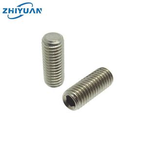 Din916 din913 M2 M2 m2, 5m3 M4 M5 hình lục giác phẳng cuối thiết lập vít không đầu vít - Product Image 5