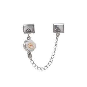 Fashion Link <b>Bracelet</b> Zinc Alloy <b>Flower</b> Pendant Women's Gift Jewelry Modular Chain Accessory - Product Image 5