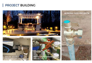 WRAS Certificado NSF 1/2 pulgadas-2 pulgadas CW617 Medidor de agua magnético Bloqueo Válvula de bola de latón bloqueable con llave - Product Image 5