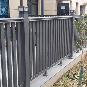 Valla de hierro forjado, suministros para exteriores, casa, patio trasero, jardín, VALLA DE Metal negro, paneles de valla de acero - Product Image 4