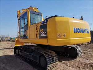 Machine de creusement de puits multifonctionnelle Excavatrice d'occasion Komatsu PC220 Digger Well Digger Used Digger - Product Image 4