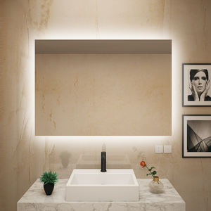 Espejo de baño con luz LED inteligente de lujo iluminado personalizado espejo inteligente para apartamento - Product Image 3