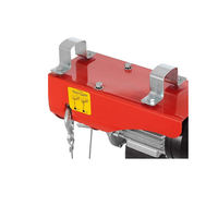 Mini-treuil électrique à câble de 200 kg, câble de 4 mm, longueur de 6 m, vitesse de levage de 100 m/min, IP56, commande au sol, construction