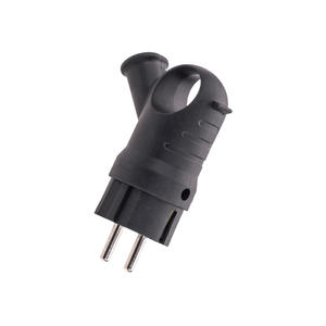 Cable de Conexión Industrial Reforzado de 16A con Enchufe Macho de Goma, Tipo Montaje en Cable/En Línea, Modelo AMP-019, Diseñado para Operación Eléctrica Continua - Product Image 1