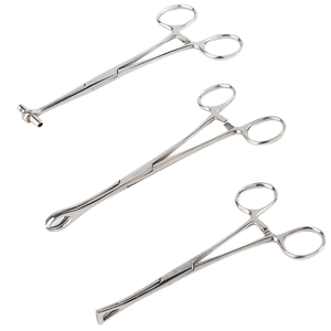 Pinzas de Acero Inoxidable de Primera Calidad de 25 cm para Perforaciones, con Logotipo Personalizado, Agarre Antideslizante - Product Image 1