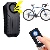 Alarme Antivol à Vibration Sans Fil 113 dB Étanche pour Vélo Électrique avec Télécommande IP65 Alimentation par Batterie Système d'Alarme GSM