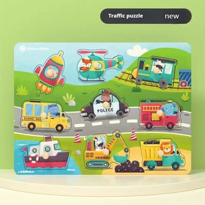 Montessori in legno 3D cartone <span class=keywords><strong>animato</strong></span> animale alfabeti figure puzzle giochi da tavolo bambino educazione precoce giocattoli per bambini ragazzi ragazze - Product Image 6