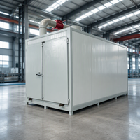 Four de Polymérisation Électrique Industriel à Circulation d'Air Chaud pour le Séchage Professionnel des Revêtements de Cheminées Métalliques