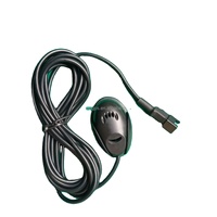 Câble de microphone à condensateur filaire (20Hz-20kHz) en plastique, accessoire pour traceur GPS 8 lignes