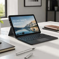 Terminal de service client pour tablette PC Windows 11 Hi10 X2 10,1 pouces 1280x800 écran tactile Intel UHD Graphics 615 8 Go de RAM 256 Go