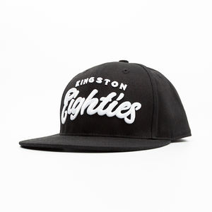 قبعة هيب هوب مزودة بحروف على الكتف خلفية للصدر ومخصصة حسب الطلب، قبعة بطرف مسطح على الموضة للجنسين - Product Image 4