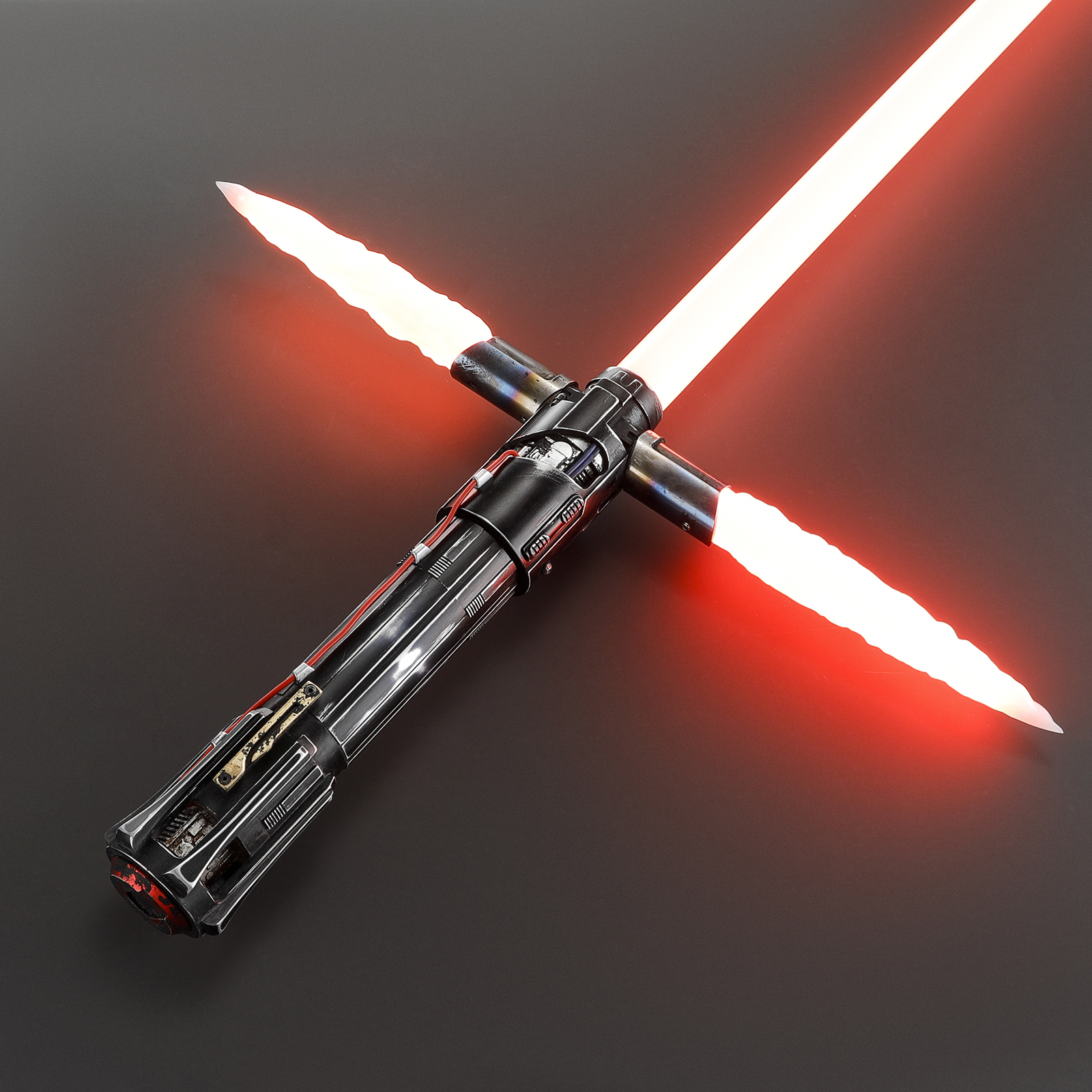 Customizable Weathered Kylo Ren Lightsaber - High Quality