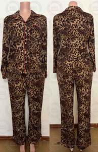 Conjuntos de Pijamas de Lujo para Mujer, Personalizados con Estampado de Leopardo y Lunares, Pijamas de Modal y Bambú para Mujer, Conjuntos de Salón, Ropa de Dormir, Conjunto de Pijamas - Product Image 2