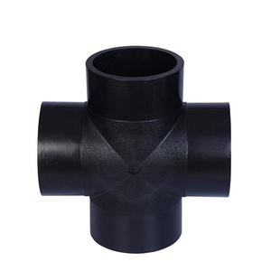 Water supply hdpe plumbing materials pipe fittings hdpe pipe fittings/ hdpe plastic pipe fittings