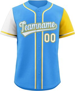Polyester uniform <b>tee</b> <b>Baseball</b> Jersey Button Down Short Sleeve Shirts,Personalized Stitched_Printed Name Number for Adult - Product Image 5