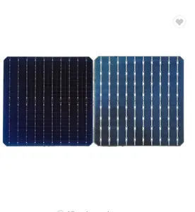 PNG स्तरीय 1 ब्रांड सौर कोशिकाओं 166 मोनो सौर पैनलों के लिए पाली सस्ते कीमत सौर सिलिकॉन कोशिकाओं