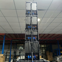 Sistem Speaker Line Array Aktif 8x3 Inch dengan Subwoofer Aktif 15 Inch untuk Panggung Gereja dan Pertunjukan Langsung